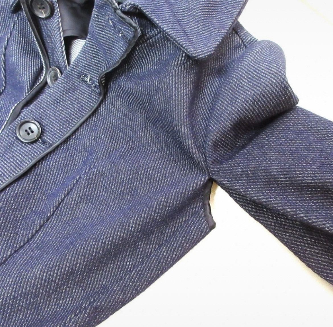 Junya Watanabe Junya Watanabe Comme des Garcons denim jacket Size XS / US 0-2 / IT 36-38 - 3 Thumbnail
