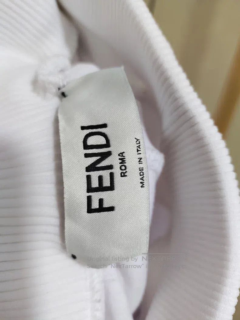 Fendi Fendi Side Striped Sports Casual Pants Size 25" / US 0 / IT 36 - 3 Thumbnail