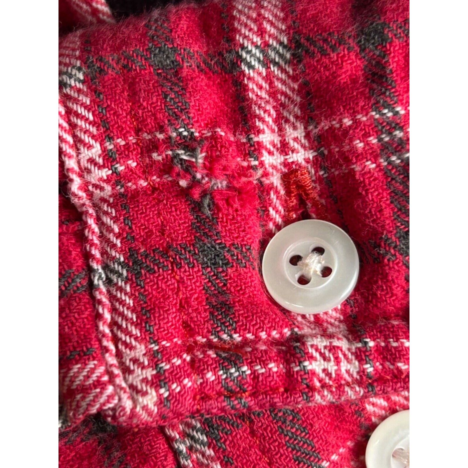 Disney Disney 101 Dalmatians Plaid Flannel Shirt Small Cotton VTG Size US S / EU 44-46 / 1 - 6 Thumbnail