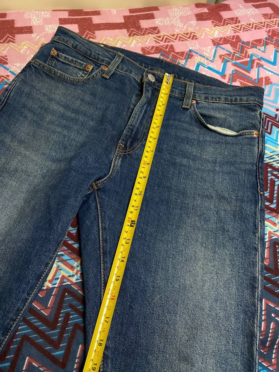 Levi's × Vintage Faded Blue Vintage Levi's 510 USA style Size US 32 / EU 48 - 10 Thumbnail