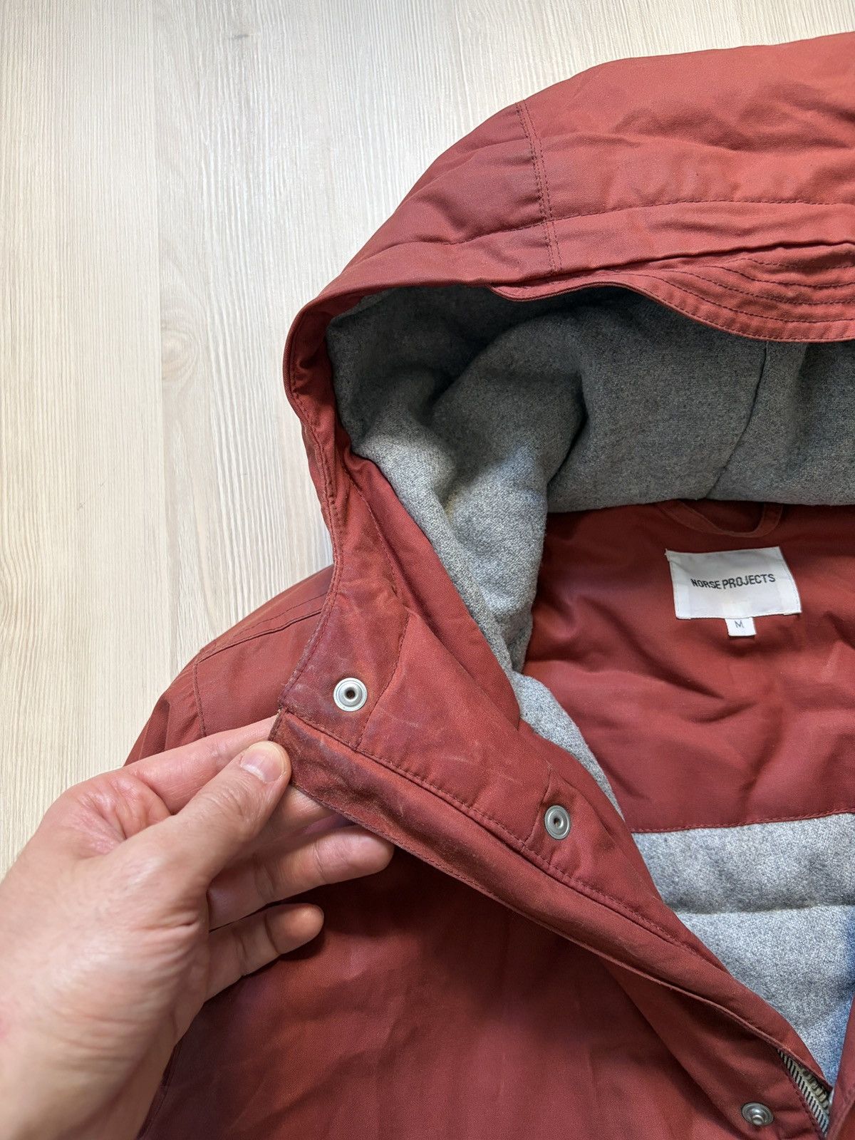 Norse Projects Norse Projects Nunk Waxed Cotton Parka Size US M / EU 48-50 / 2 - 9 Thumbnail
