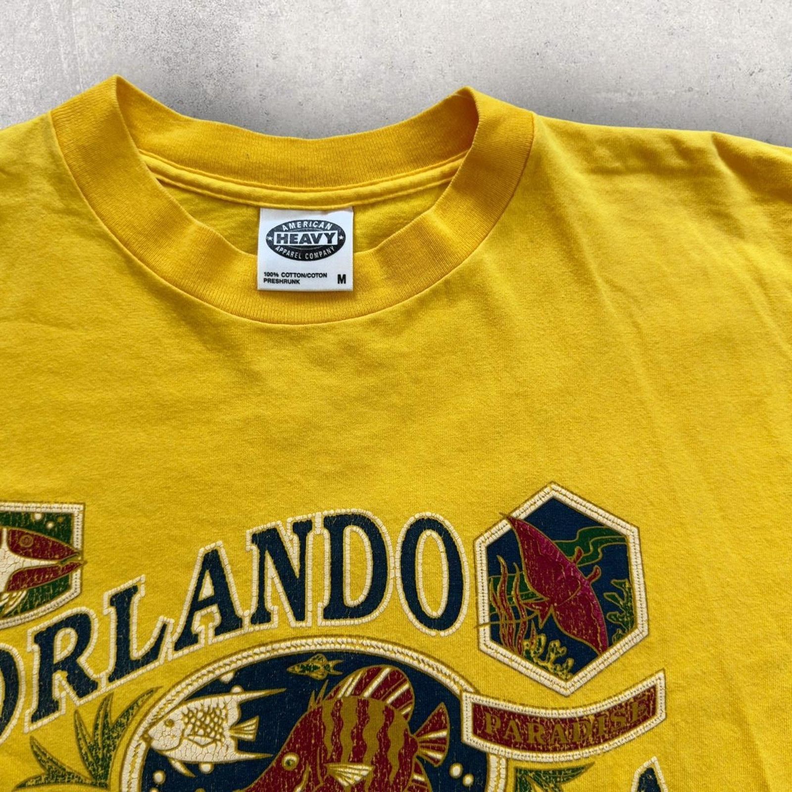 American Apparel Vintage 90’s Single Stitch Orlando Florida T-Shirt Size US M / EU 48-50 / 2 - 4 Thumbnail