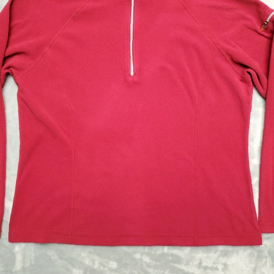 Vintage VINTAGE LL Bean Sweater Womens M Red 1/4 Zip Long Sleeve Fleece Outdoors Casual Pullover Size M / US 6-8 / IT 42-44 - 2 Thumbnail