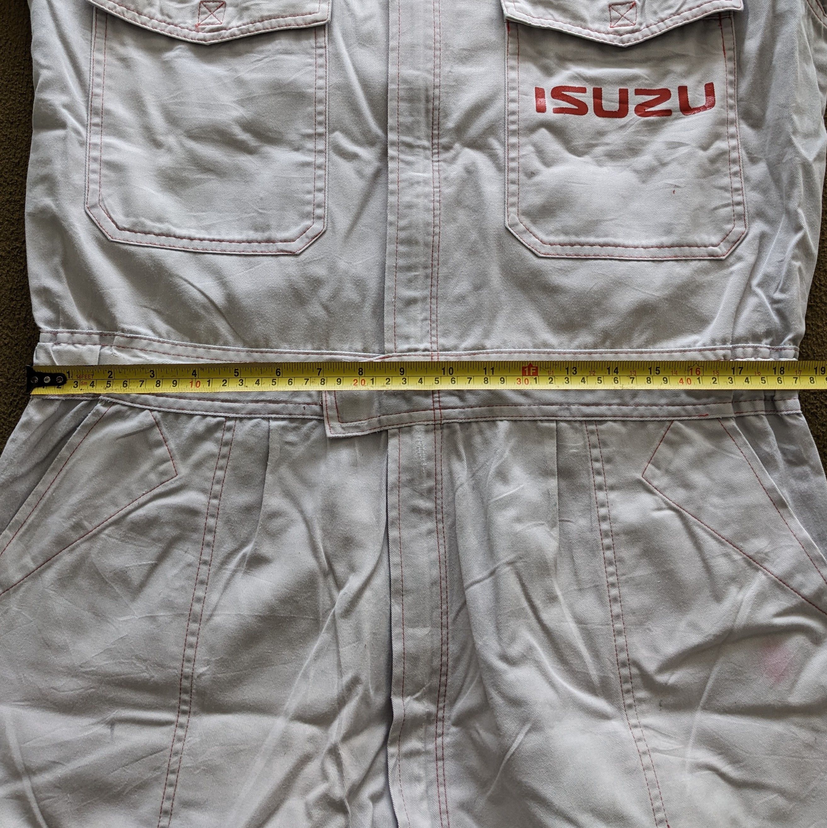 Vintage Vintage ISUZU Motorsports Racing Coverall Workwear Jacket Size US L / EU 52-54 / 3 - 5 Thumbnail