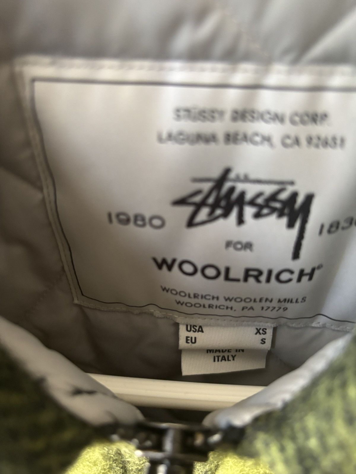 Stussy Woolrich Plaid Workshirt Size US XS / EU 42 / 0 - 3 Thumbnail