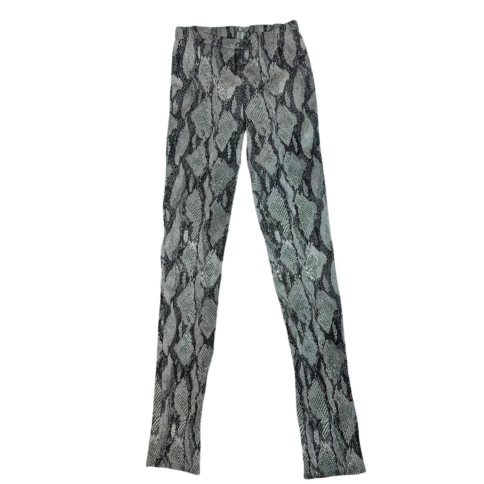 Zadig & Voltaire Zadig & Voltaire Pharell Python Pants Skinny 36 (S) Size 26" / US 2 / IT 38 - 5 Thumbnail