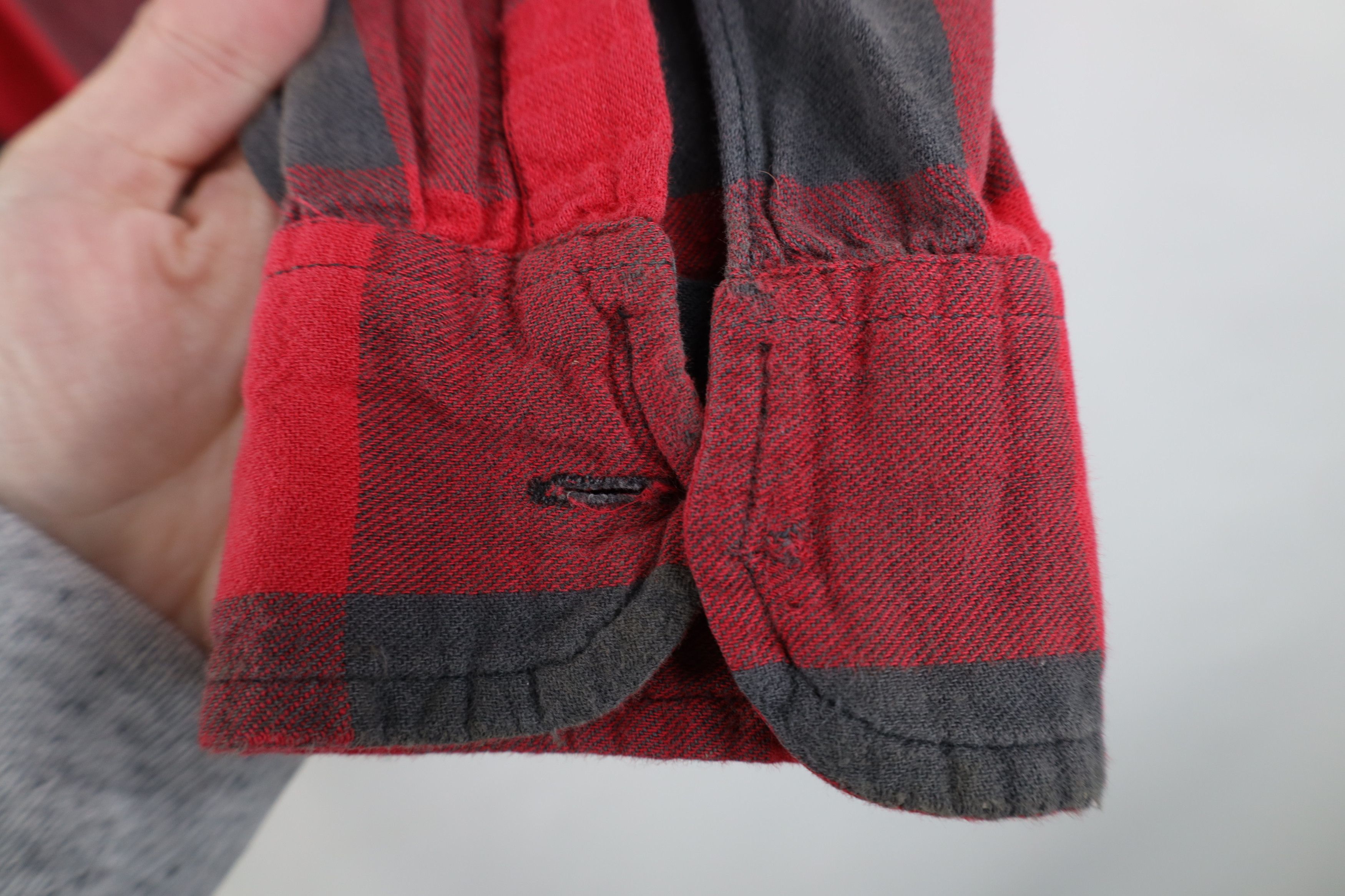 Gap Vintage 90s Gap Lightweight Flannel Button Shirt Plaid Size US S / EU 44-46 / 1 - 8 Thumbnail
