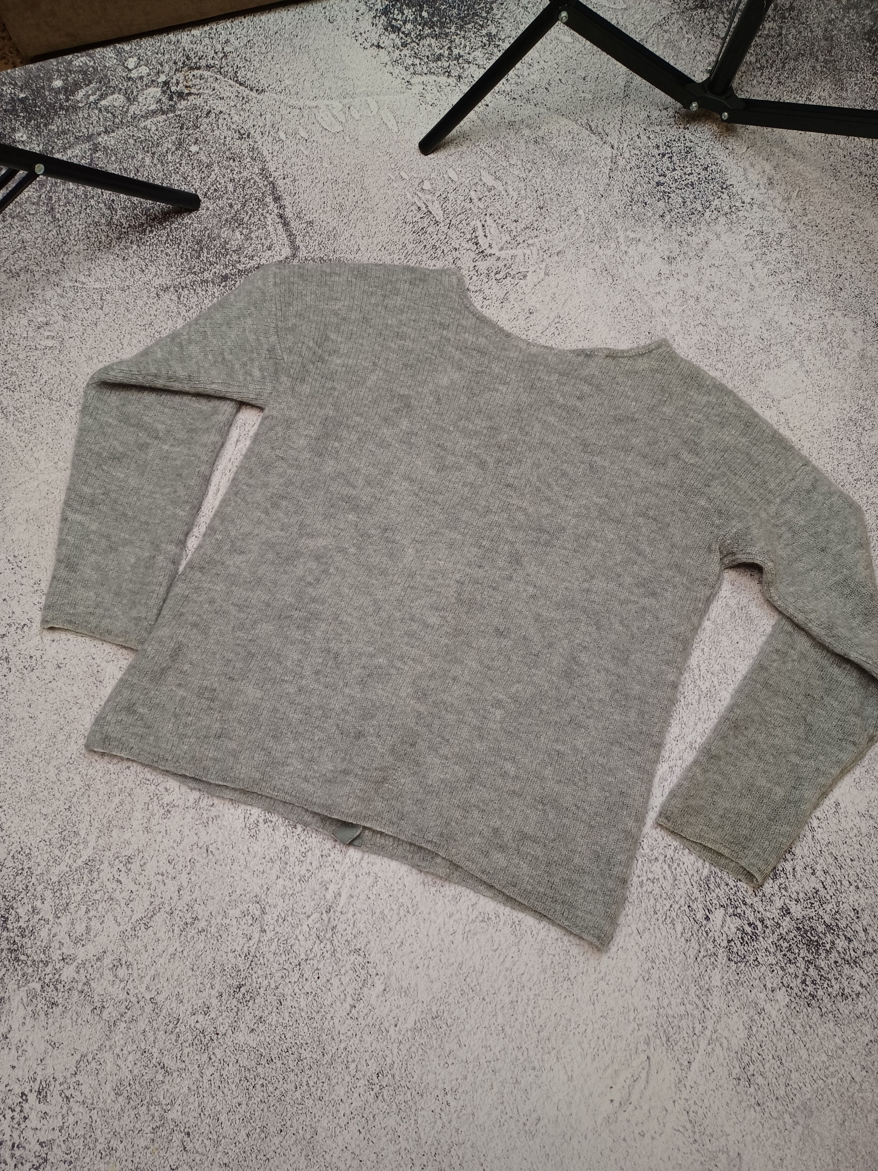 Sezane Sézane “La Maille” Grey Knit Cardigan – Size S Size S / US 4 / IT 40 - 2 Thumbnail