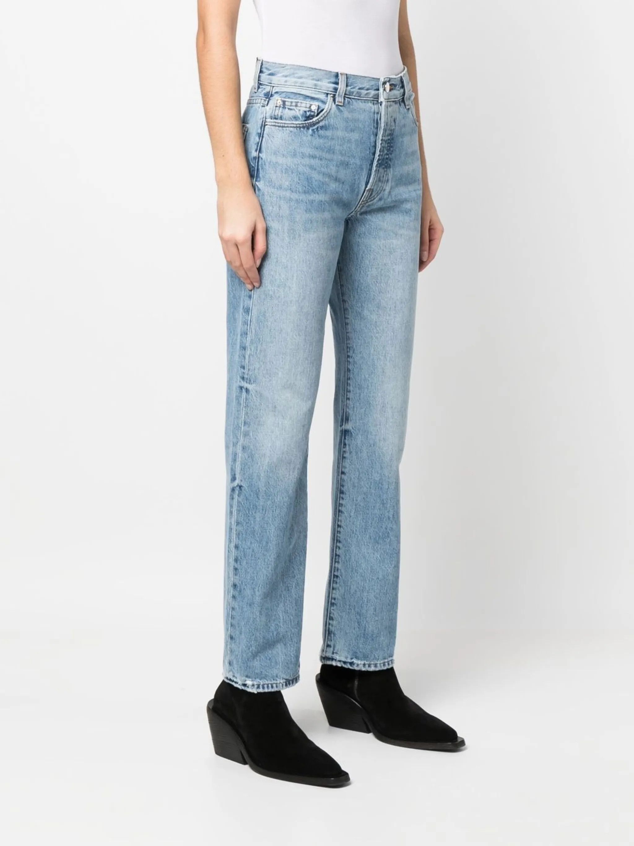 Amiri o1y0425 Denim Jeans in Blue Size 25" / US 0 / IT 36 - 3 Thumbnail