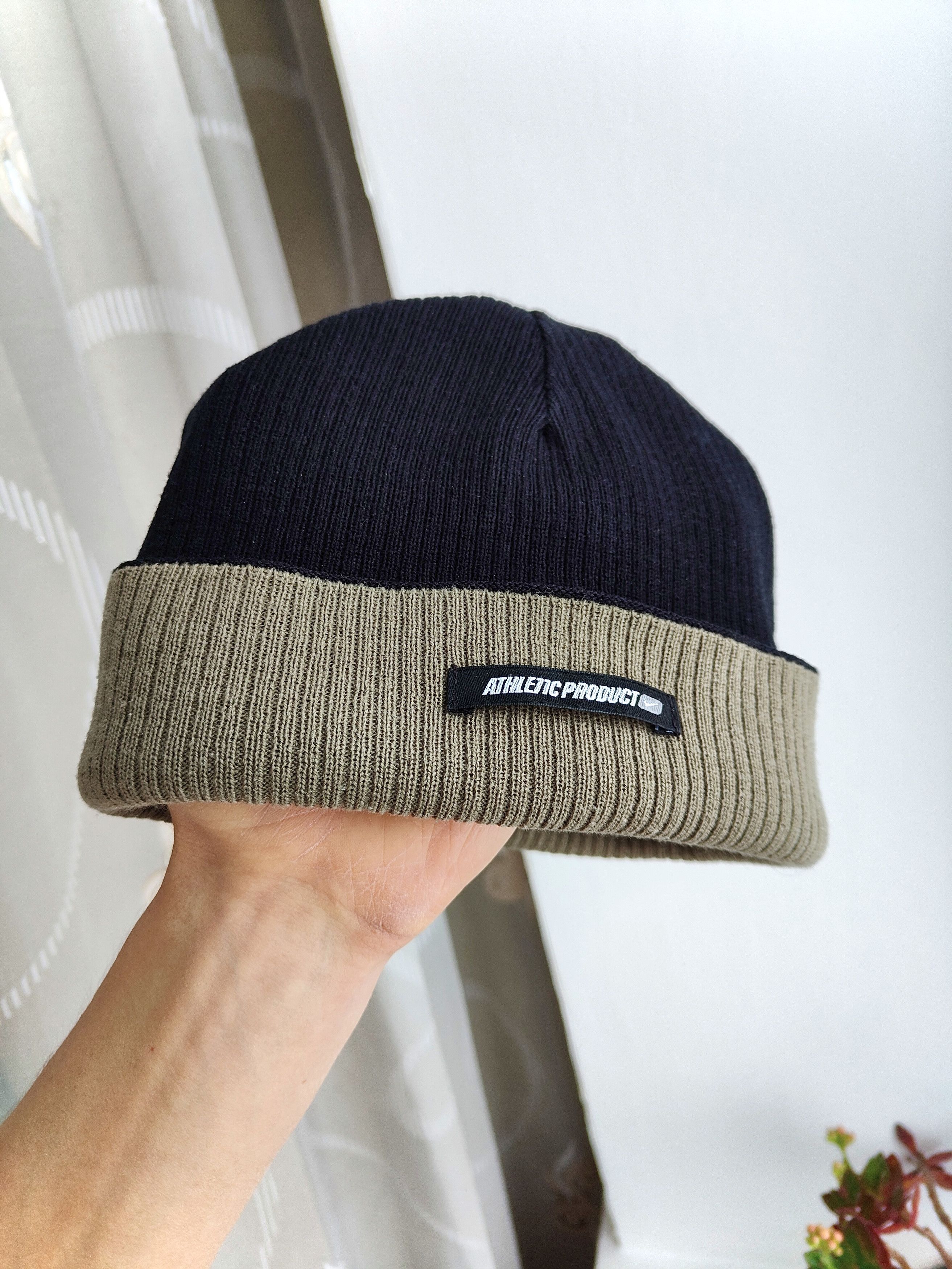 Nike Vintage Nike Athletic Mini Beanie Reversible Hat Fisherman Size ONE SIZE - 2 Thumbnail