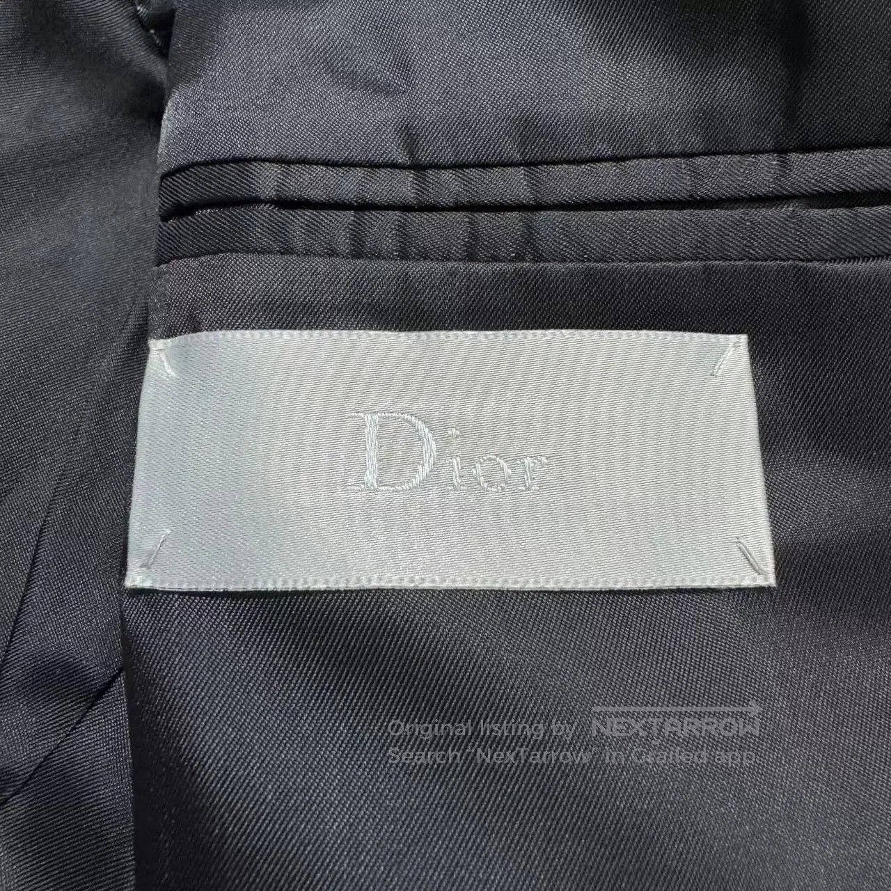 Dior Dior Runway Stitched Wool Blazer. Size US M / EU 48-50 / 2 - 2 Thumbnail