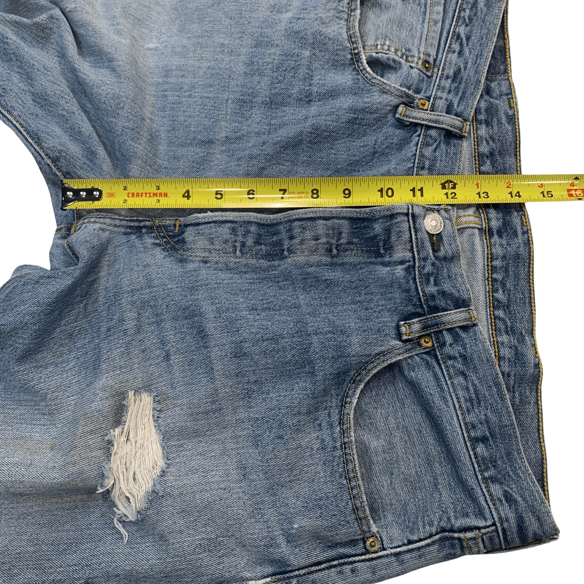 Levi's Levi's 501s Distressed Straight Leg Jeans | 38x30 Size US 38 / EU 54 - 5 Thumbnail