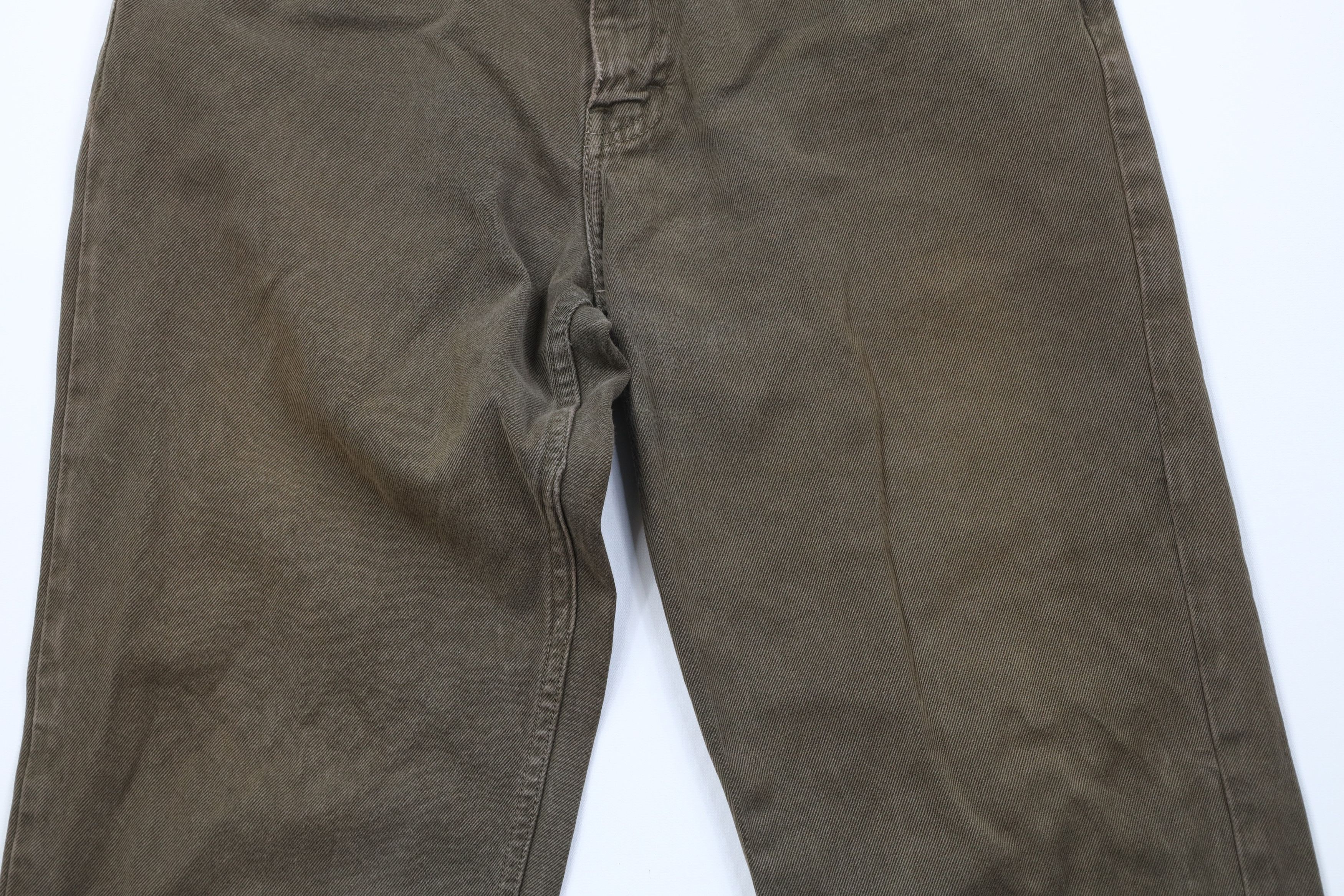 Calvin Klein Vintage 90s Calvin Klein Relaxed Fit Denim Jeans Green Size US 32 / EU 48 - 3 Thumbnail