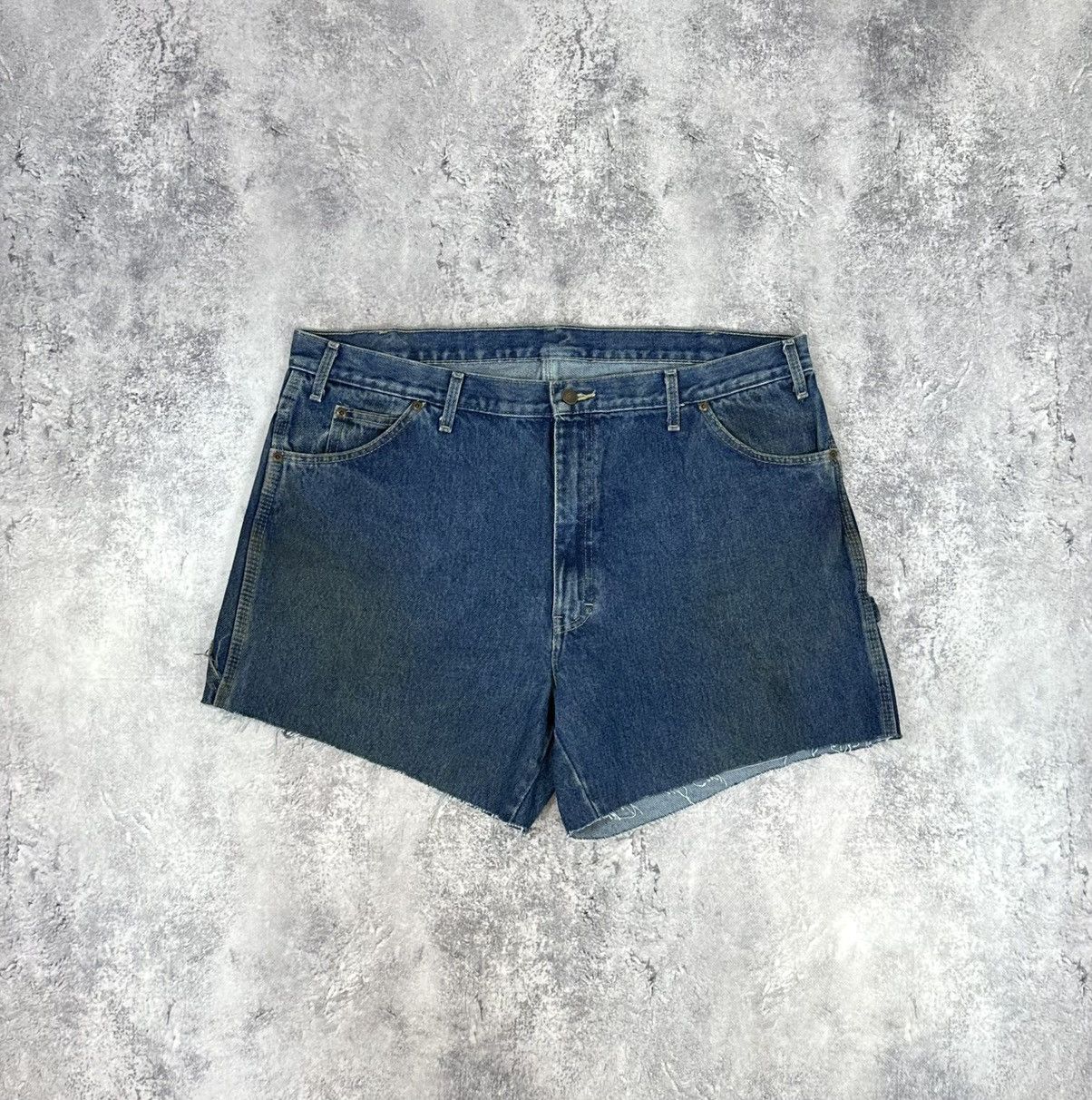 Dickies × Vintage Vintage Dickies Distressed USA Cargo Faded Opium Work Shorts Size US 40 / EU 56 - 2 Thumbnail