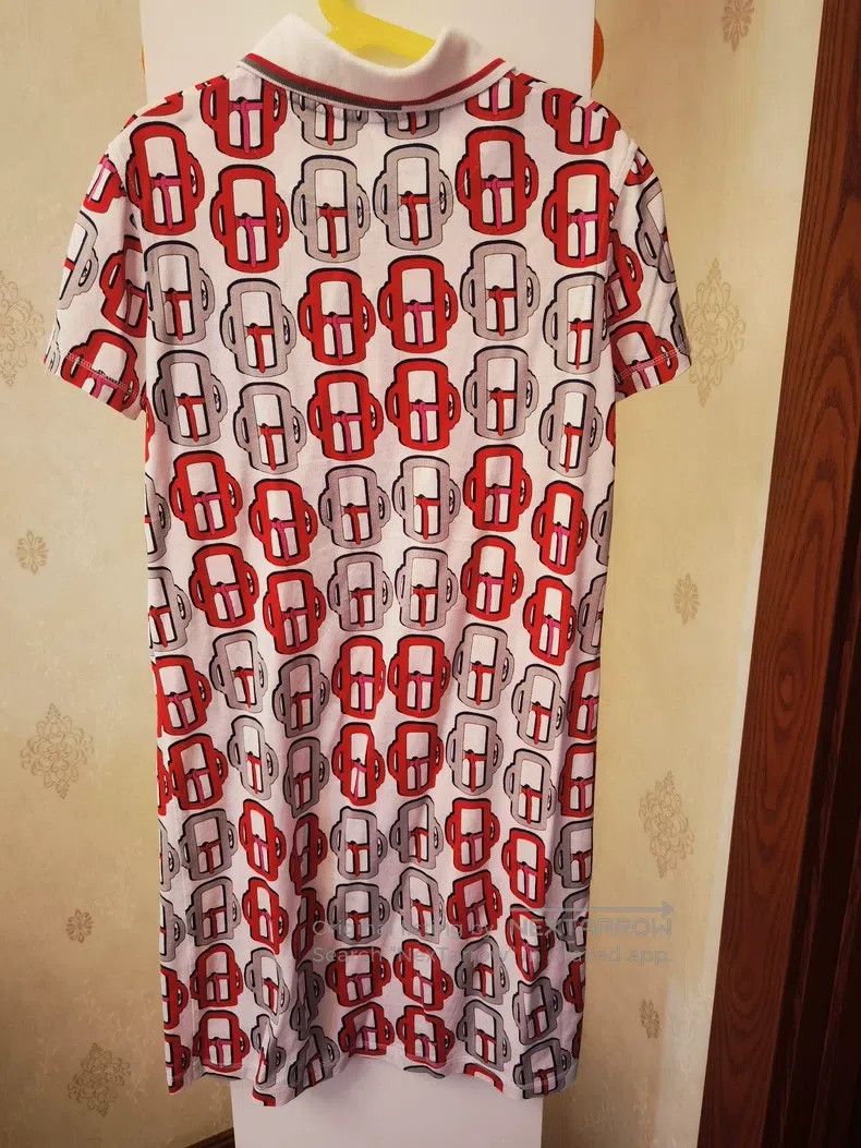Hermes Hermes Skirt with pure cotton fabric and knitted polo coll Size XXS / US 00 / IT 34 - 2 Thumbnail