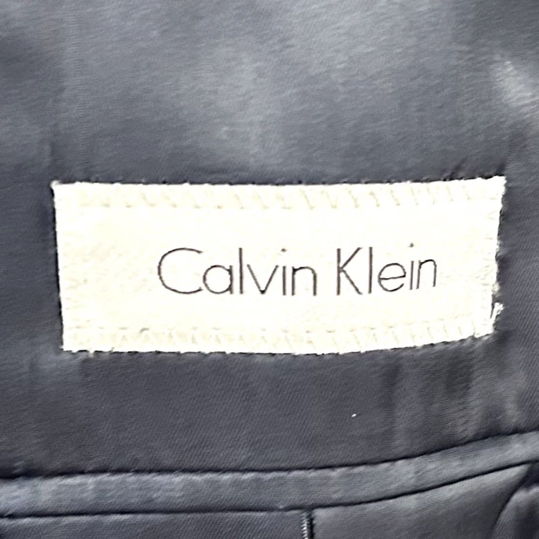 Calvin Klein Calvin Klein Sport Coat Silk Wool Blend Blue 42R Two-Button Lined Double-Vented Wool Silk 2 Piece Mens Regular Jacket Coat Size US XS / EU 42 / 0 - 3 Thumbnail