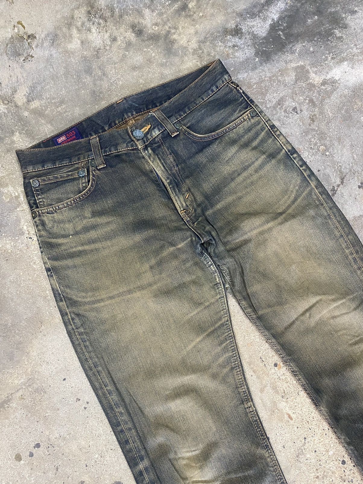 Edwin × Japanese Brand × Vintage Edwin 503 blue jeans wash japanese brand Size US 30 / EU 46 - 3 Thumbnail