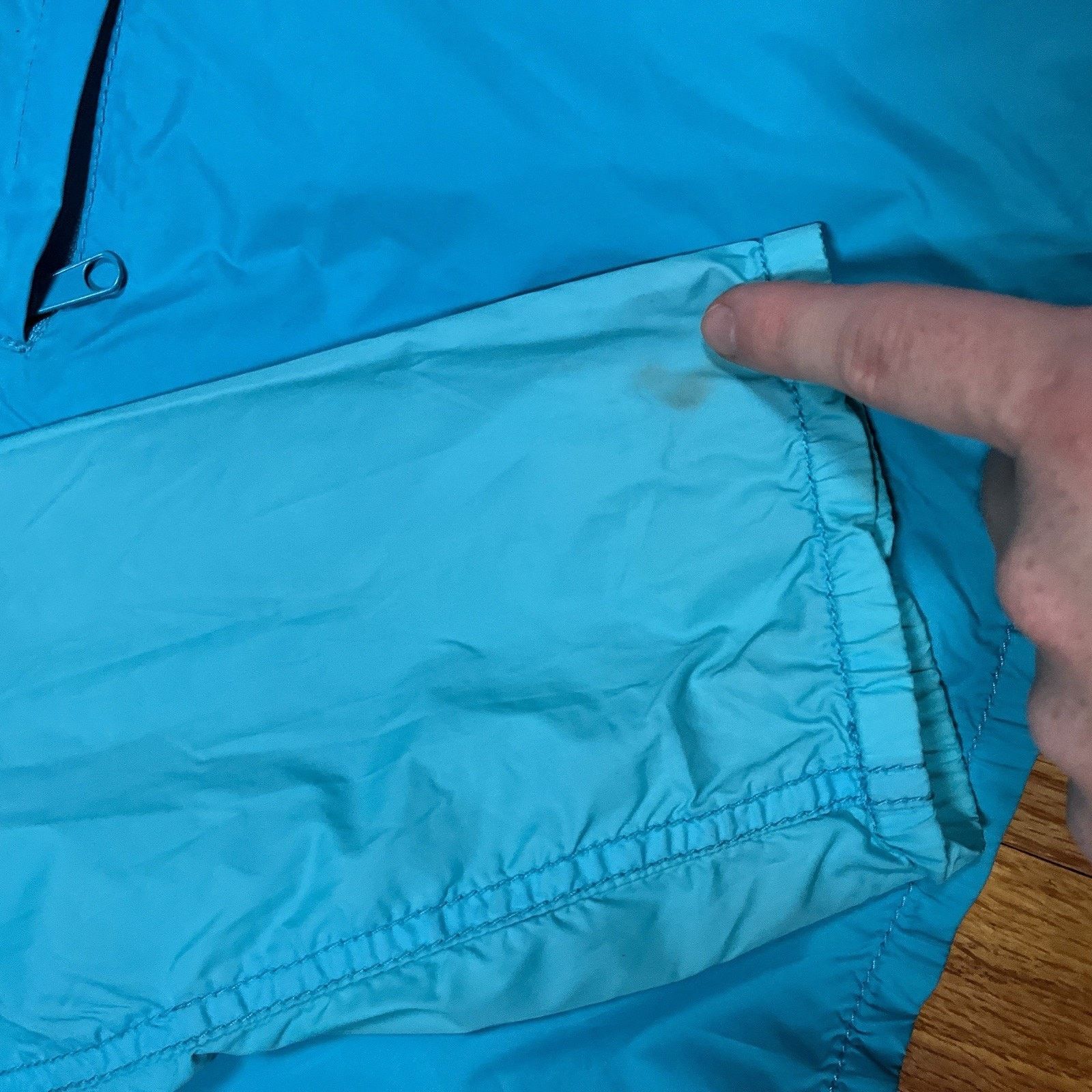 Diesel Diesel Lightweight Windbreaker Jacket Blue NeverForget Stain Size US M / EU 48-50 / 2 - 10 Thumbnail