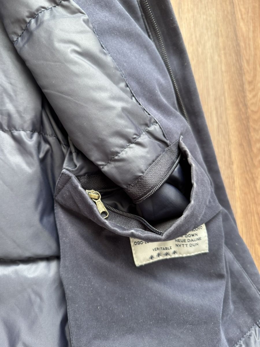 Moncler Moncler men's vintage navy blue Large down coat jacket Size US L / EU 52-54 / 3 - 8 Thumbnail