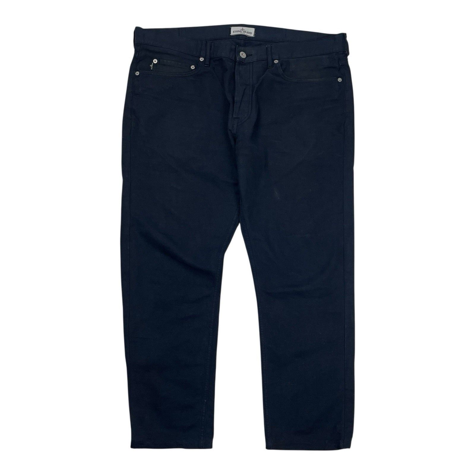 Stone Island Stone Island Chinos Trousers Navy Blue Chino W38 L27 Size US 38 / EU 54 - 3 Thumbnail