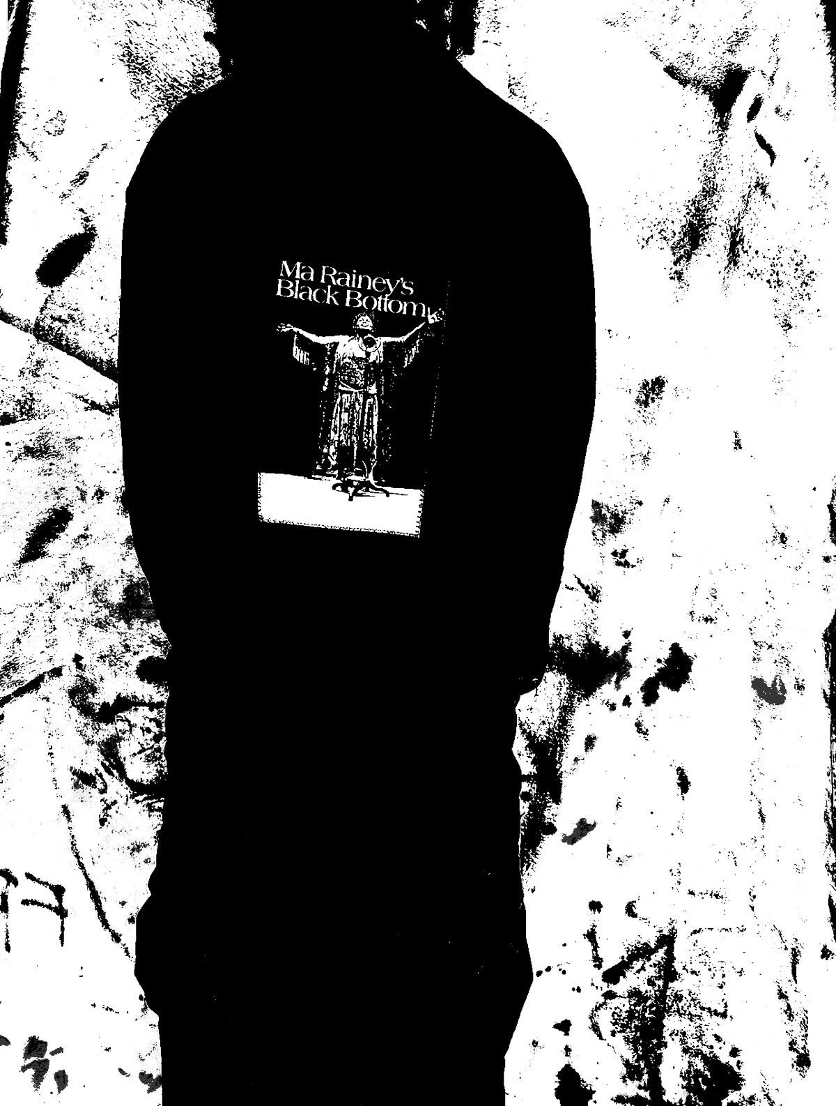 Other MA RAINEY "MOONSHINE BLUES" PATCHWORK BLACK FLANNEL SHIRT Size US L / EU 52-54 / 3 - 7 Thumbnail