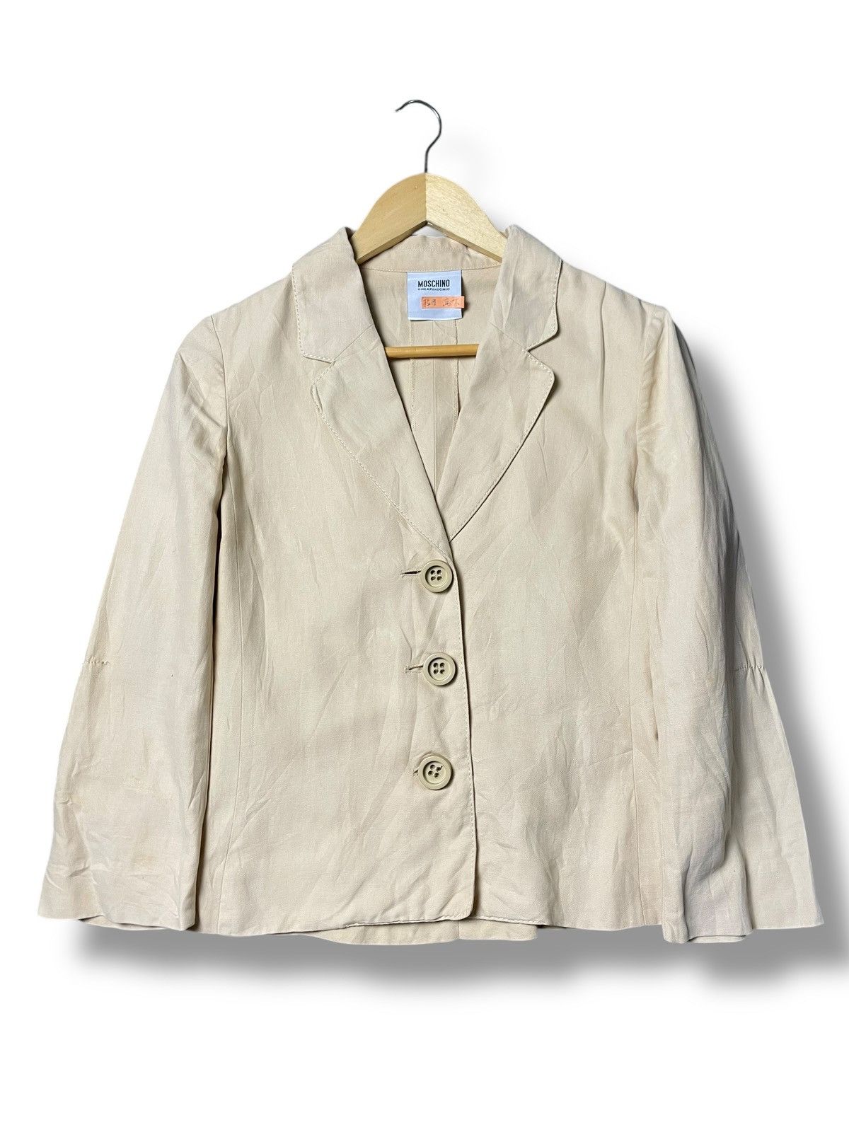 Japanese Brand × Moschino × Vintage Moschino Cheap&Chic Brand Crop Coat (94) Size XXS / US 00 / IT 34 - 1 Thumbnail