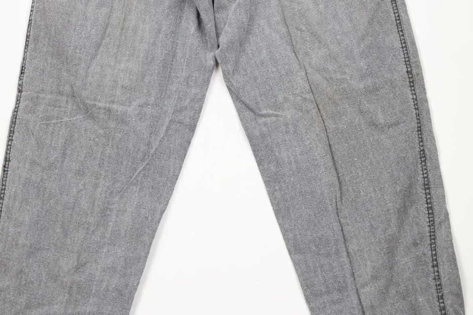 Vintage Vintage 80s Streetwear Tapered Parachute Cargo Pants Gray Size US 30 / EU 46 - 16 Thumbnail