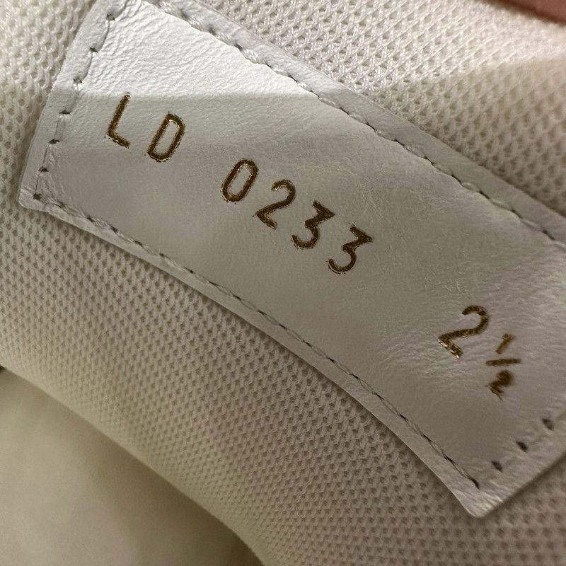 Louis Vuitton Louis Vuitton Green and White Trainer Sneakers -2508 Size US 6.5 / EU 39-40 - 5 Thumbnail