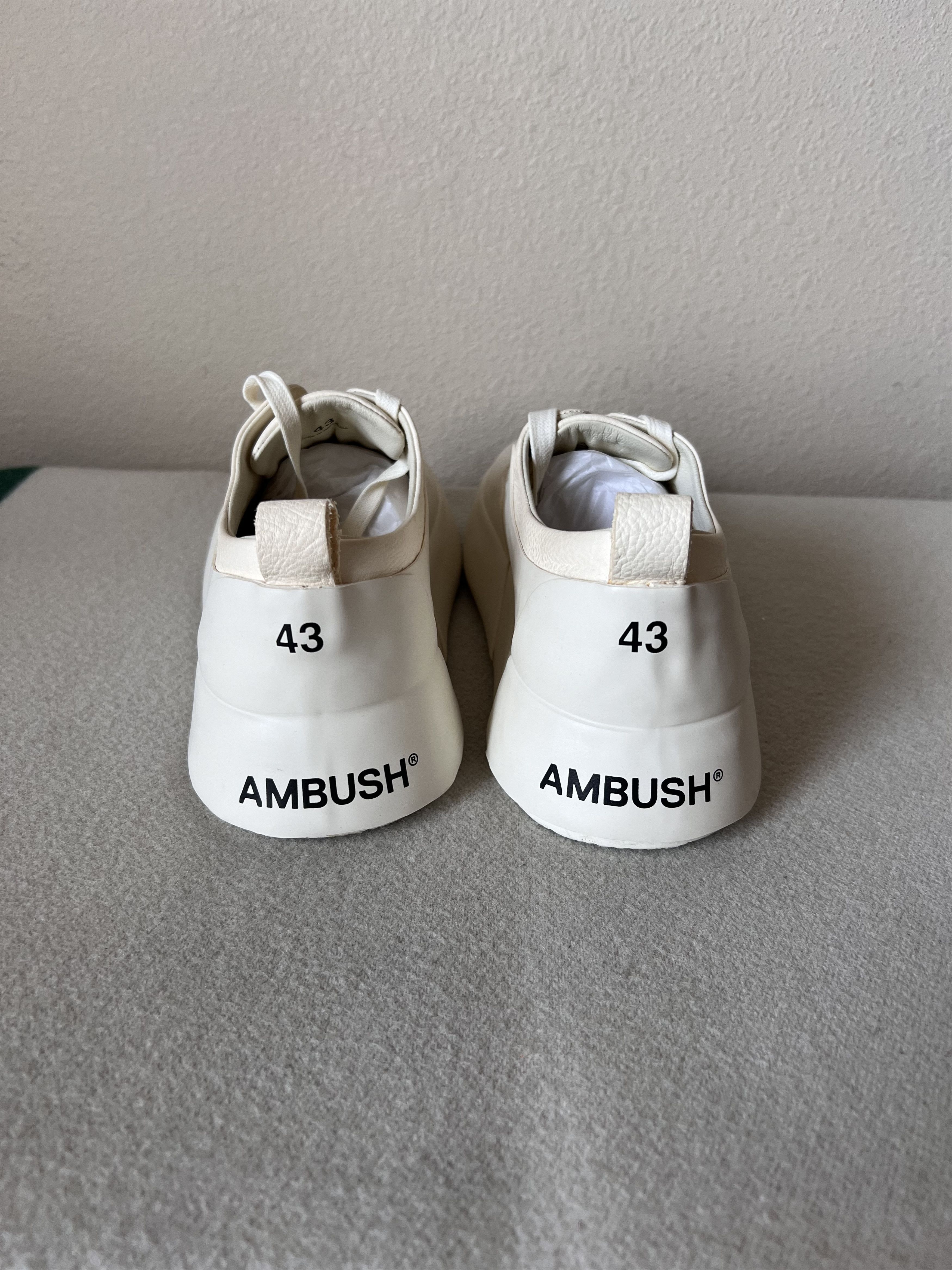 Ambush Design Ambush Vulcanized Hybrid Sneakers Off White Size US 10 / EU 43 - 5 Thumbnail