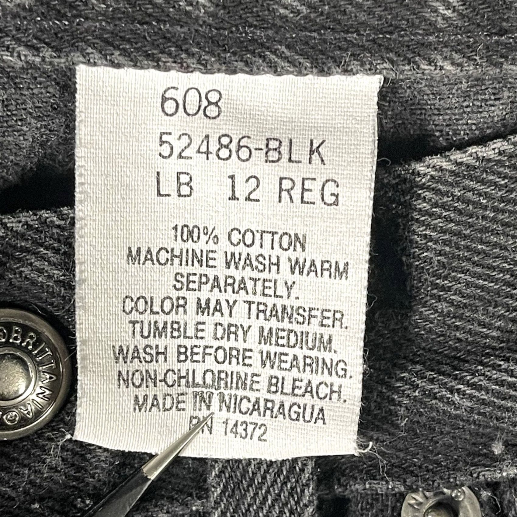 Vintage VINTAGE Brittania Jeans Size 12 Black Denim High Rise Mom Jeans Women 90s VTG Size 34" / US 12 / IT 48 - 6 Thumbnail