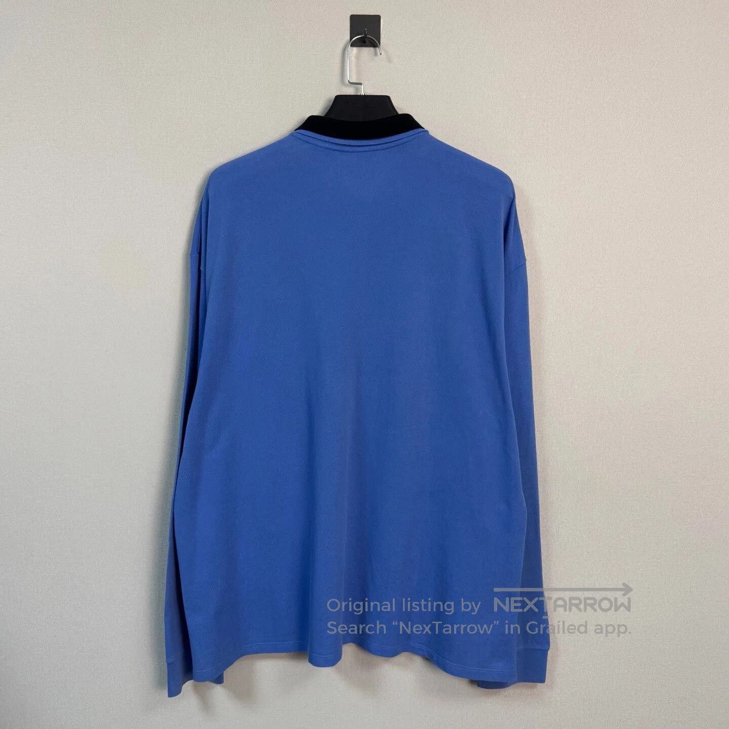 Miu Miu Miumiu Long Sleeve Embroidered Polo Shirt. Size XL / US 12-14 / IT 48-50 - 2 Thumbnail