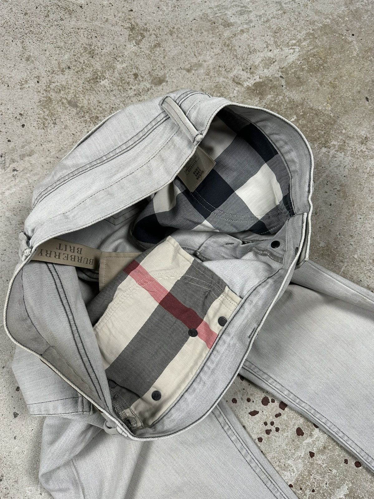 Burberry Burberry Brit Skinny Grey Jeans Denim Pants Size US 32 / EU 48 - 13 Thumbnail