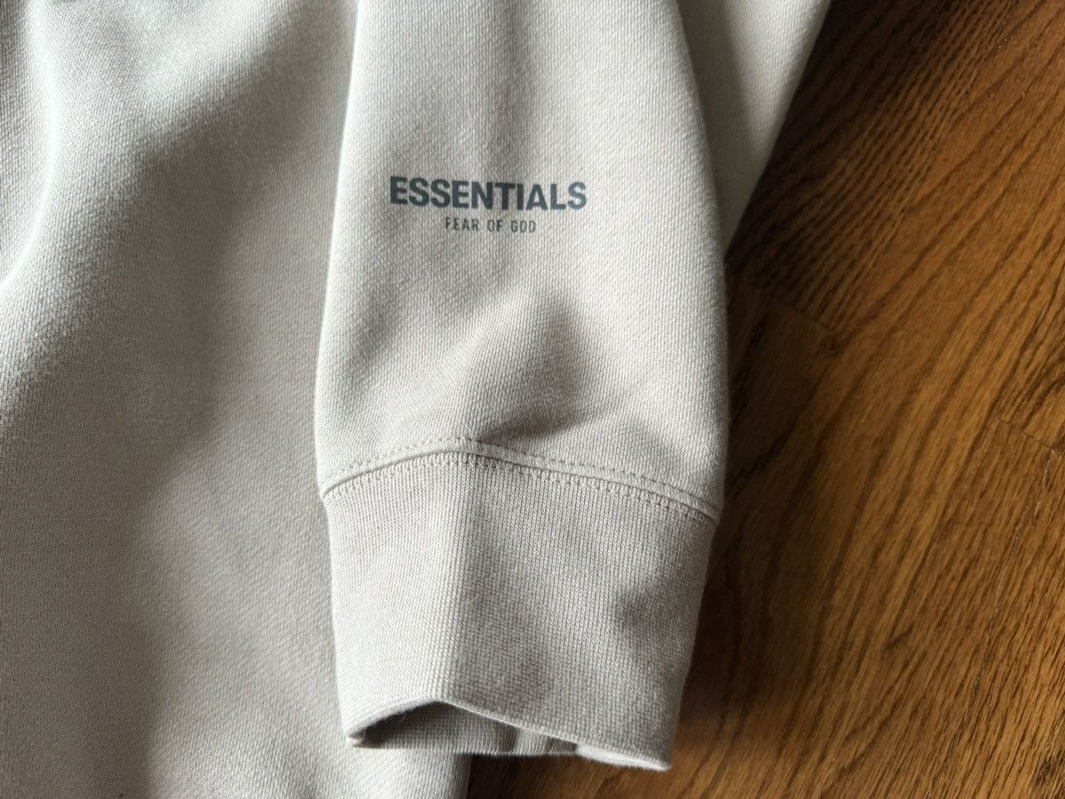 Essentials × FOG × Fear of God XL 3M Pull-Over Mockneck String Sweatshirt Wood Cement Gray Size US XL / EU 56 / 4 - 11 Thumbnail