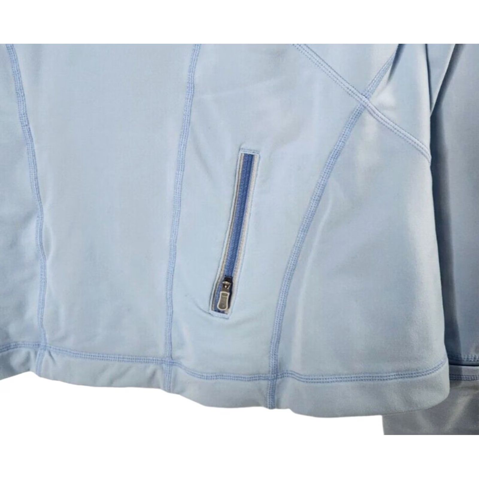 Lululemon Lululemon Womens Alpine Hoodie 1/4 Zip Blue Size 8 Pullover with Pockets, Long Sleeve, Activewear Jacket, Womens Size M / US 6-8 / IT 42-44 - 5 Thumbnail