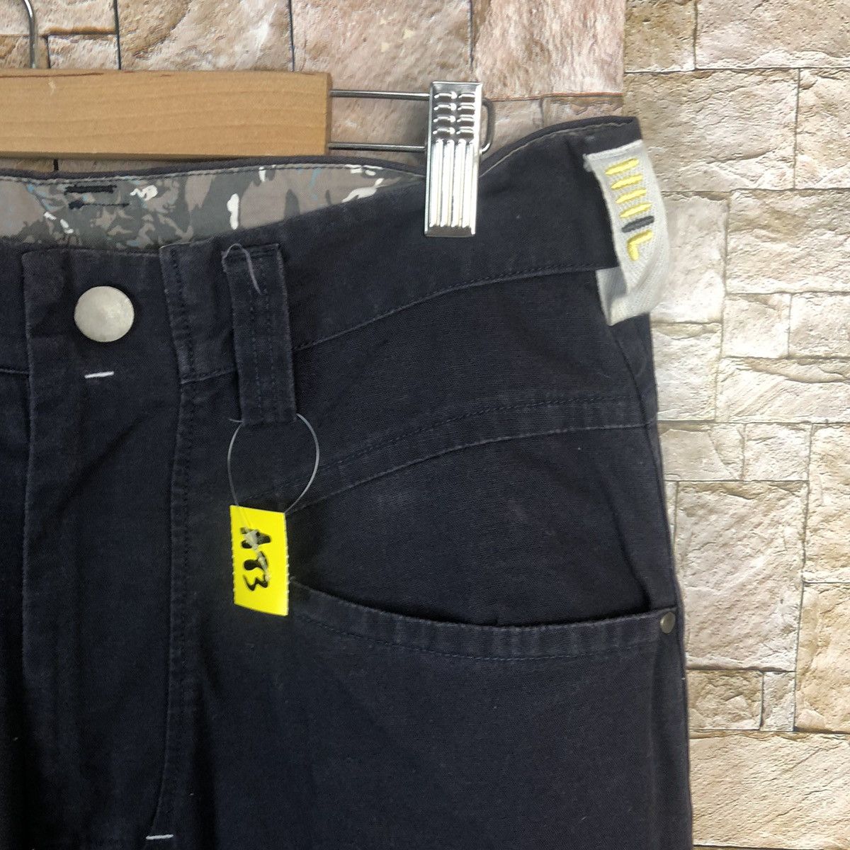 Japanese Brand Filativa Black bush Cargo Multipocket Pants #A83 Size US 32 / EU 48 - 9 Thumbnail