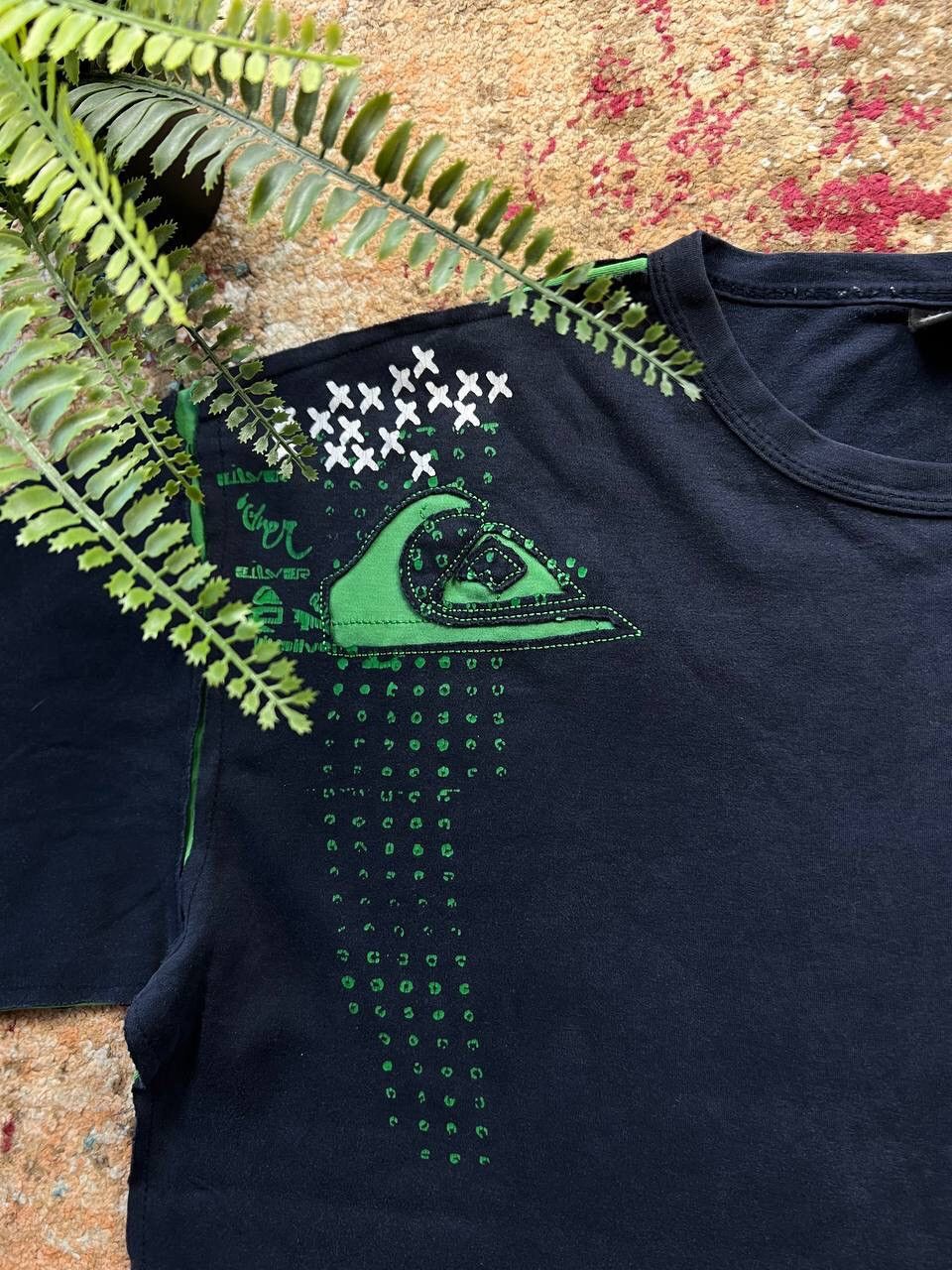 Quiksilver × Vintage 🫐 90’s QUIKSILVER RETRO BIG LOGO TEE Y2K Size US XL / EU 56 / 4 - 5 Thumbnail