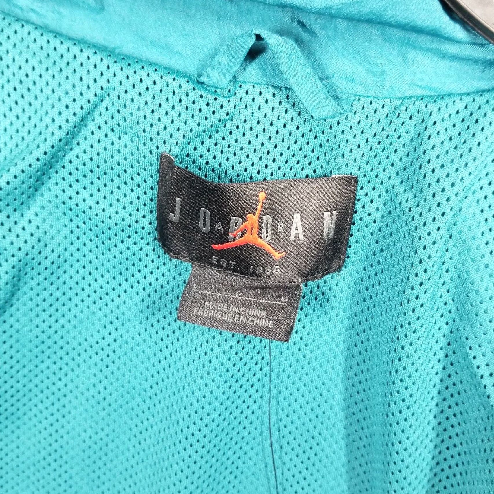 Nike Nike Air Jordan Sport Jam Jacket DX9367-318 Windbreaker Large L Green Hyper Jade Size US L / EU 52-54 / 3 - 7 Thumbnail