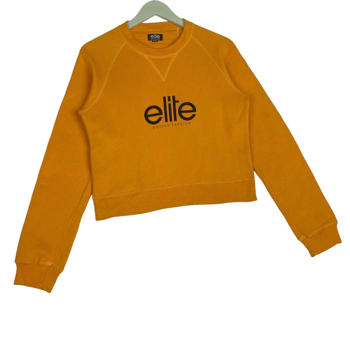 Designer × Vintage Elite Sweatshirt Crewneck Pullover Jumper Size XS / US 0-2 / IT 36-38 - 4 Thumbnail