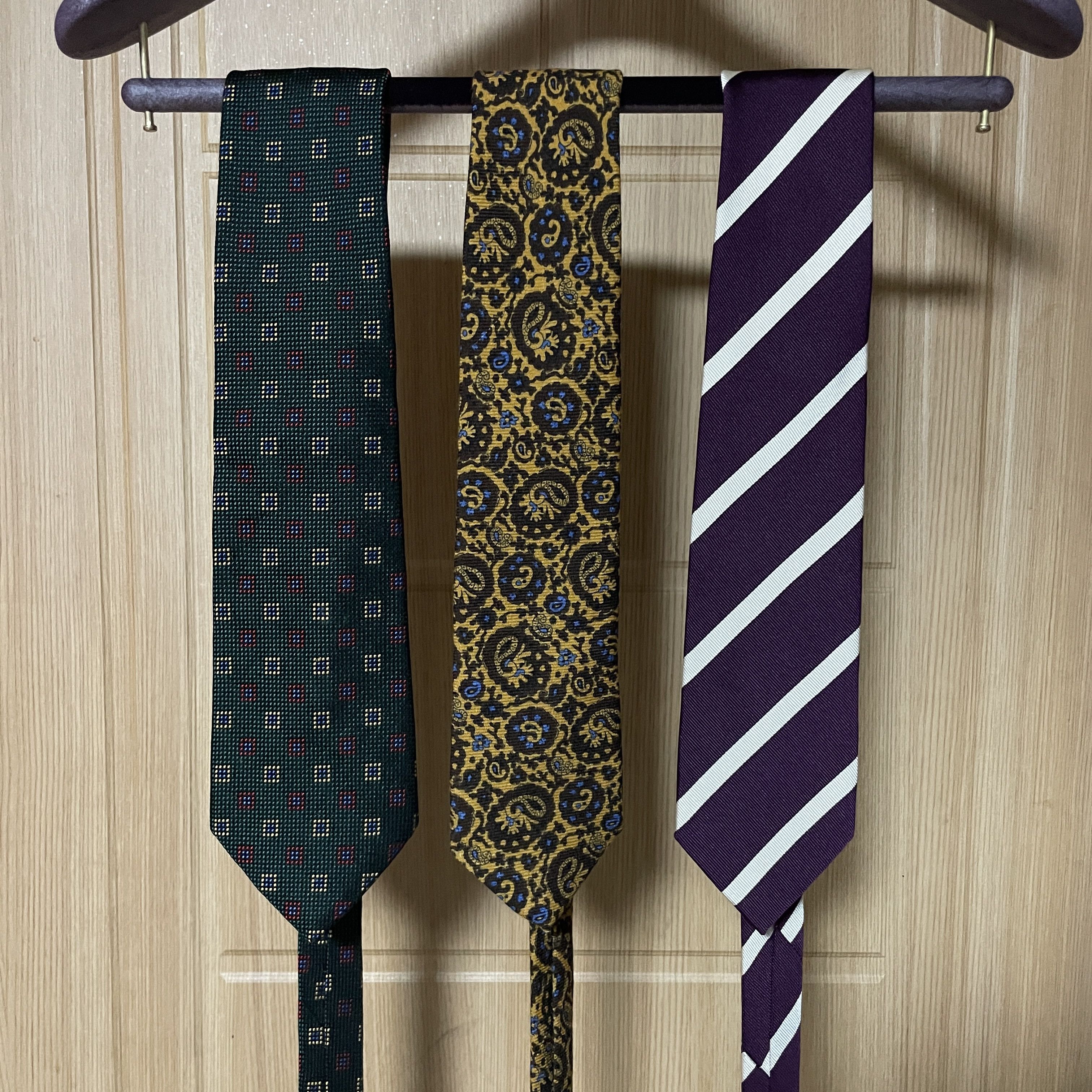 Drake's Drake's Yellow Paisley pattern tie Size ONE SIZE - 2 Thumbnail
