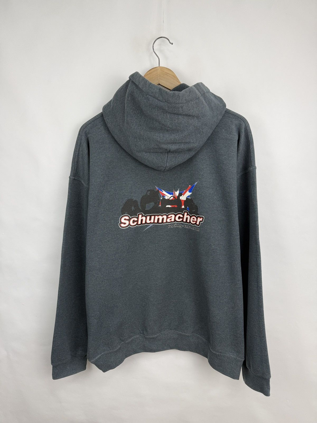 Ferrari 🇬🇧 Vintage 2000s Michael Schumacher F1 Racing Car Hoodie RC Size US L / EU 52-54 / 3 - 7 Thumbnail