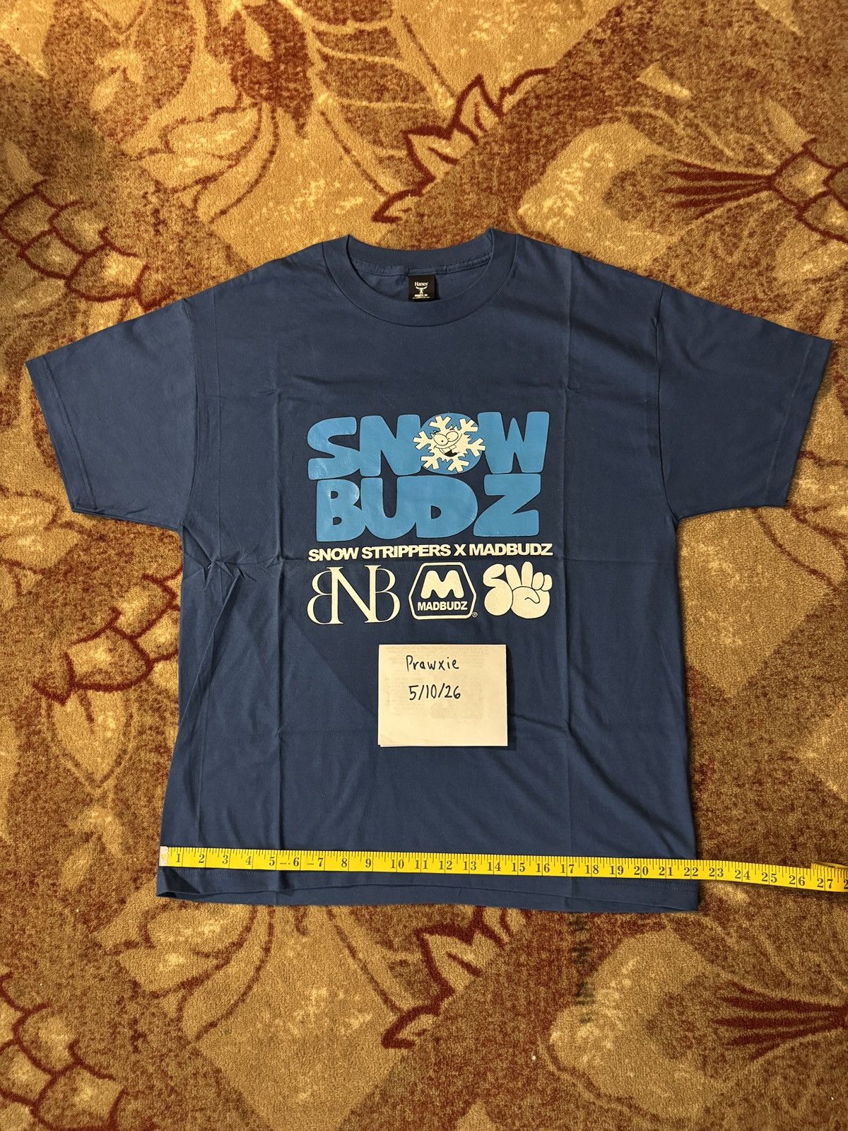 Snow Strippers Snow Strippers X Madbudz Snowbudz NYC Pop Up Shirt Size US L / EU 52-54 / 3 - 11 Thumbnail