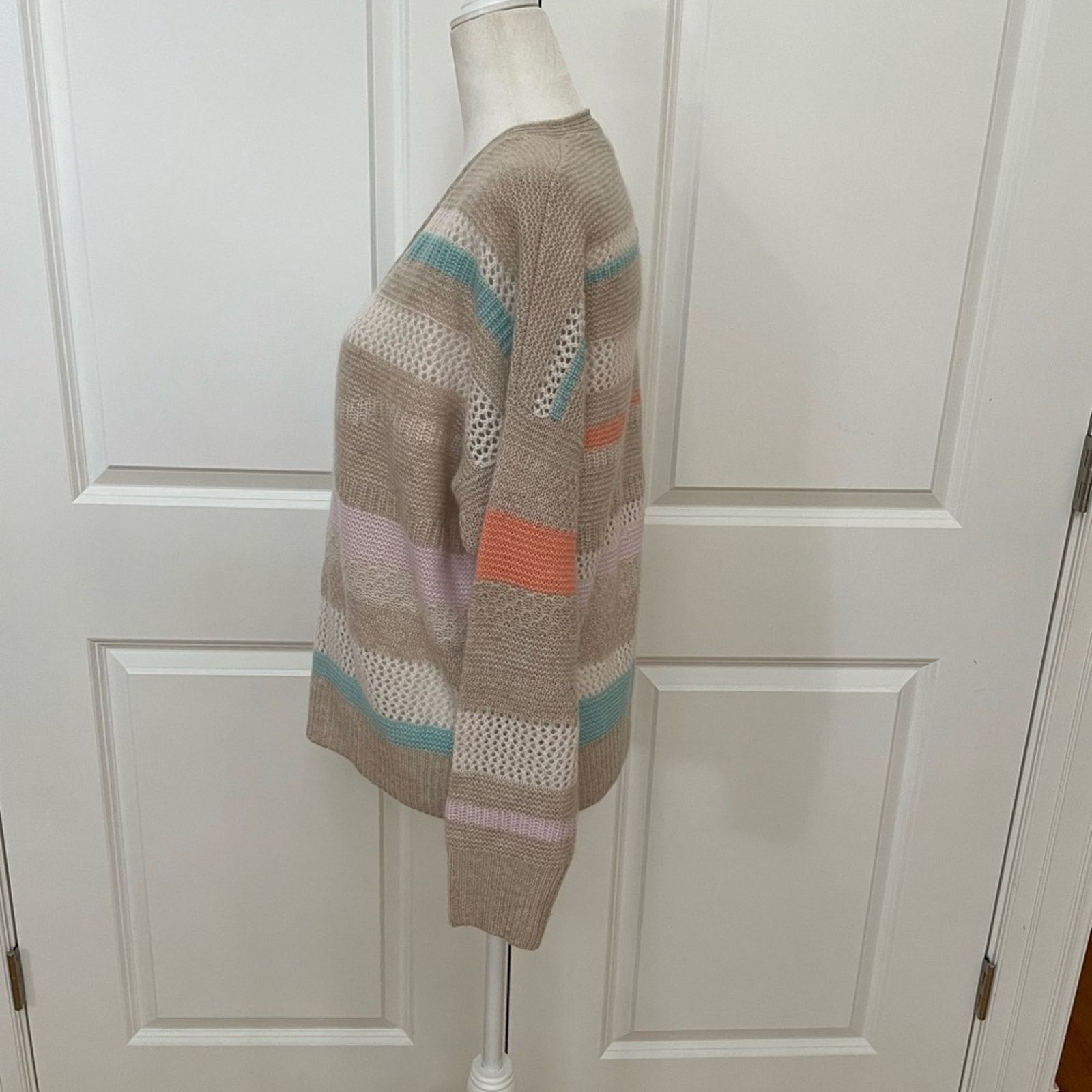 360Cashmere Rare Multiple Stripes Cashmere Sweater from 360 Cashmere Size XS / US 0-2 / IT 36-38 - 3 Thumbnail