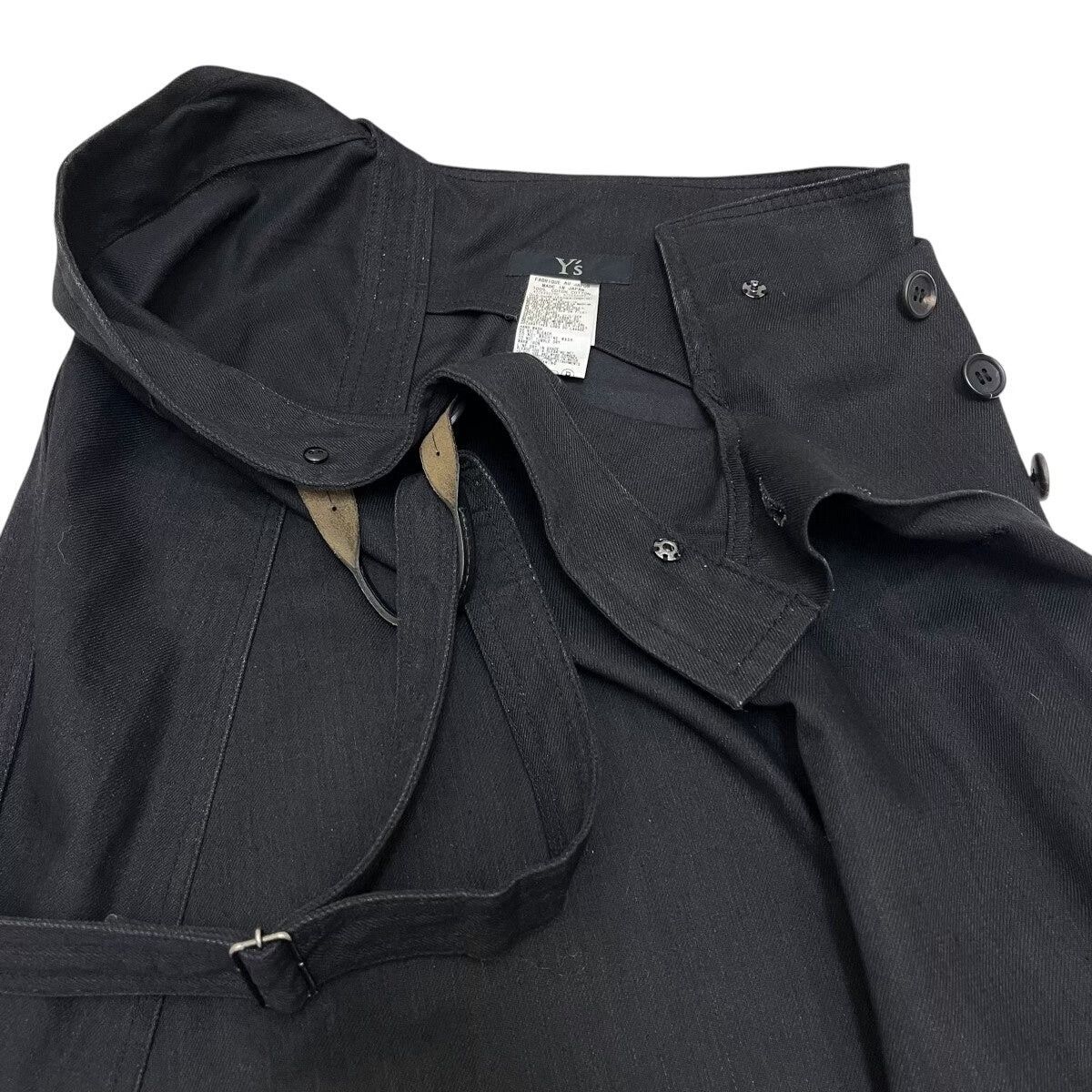 Yohji Yamamoto Yohji Yamamoto Black Denim Dress Size 26" / US 2 / IT 38 - 1 Thumbnail