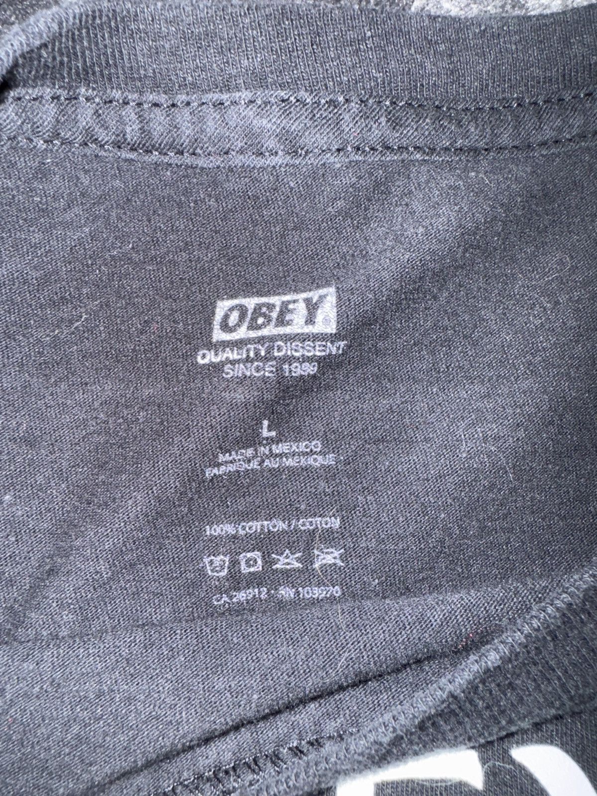 Obey Obey worldwide tee Size US L / EU 52-54 / 3 - 2 Thumbnail