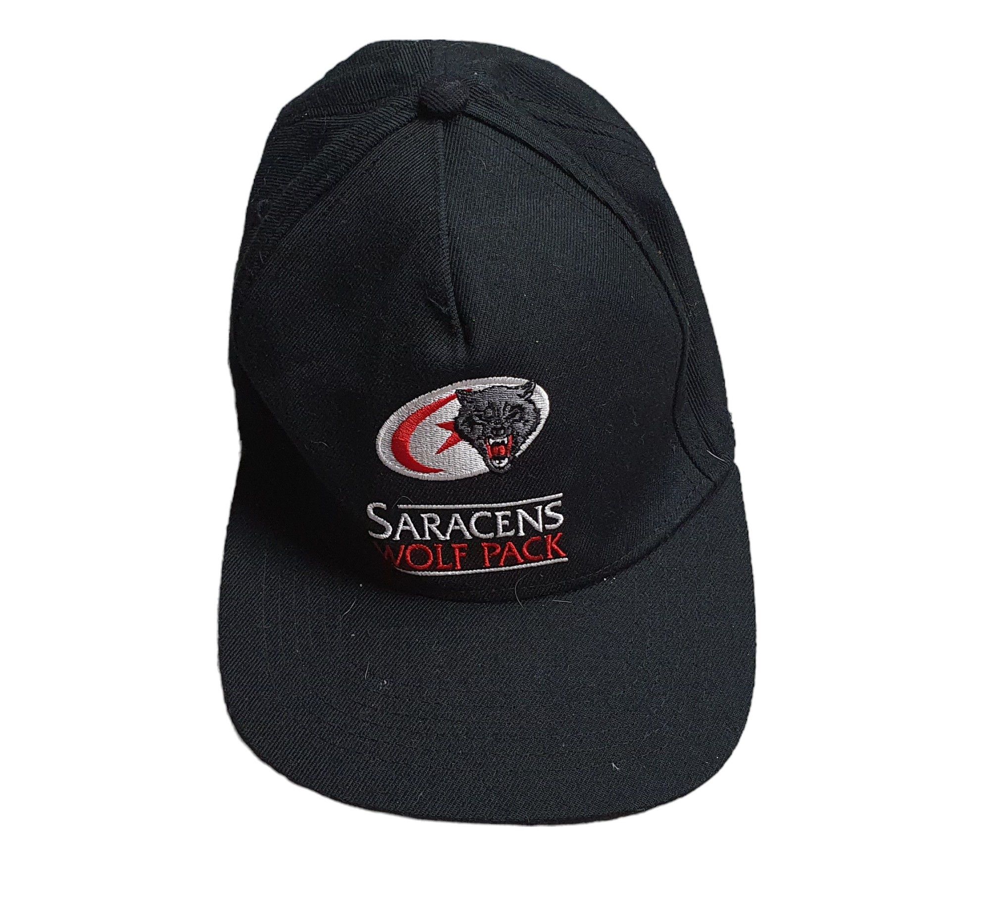 Vintage Saracens Wolf Pack Allianz Park Rugby Cap Size ONE SIZE - 1 Thumbnail