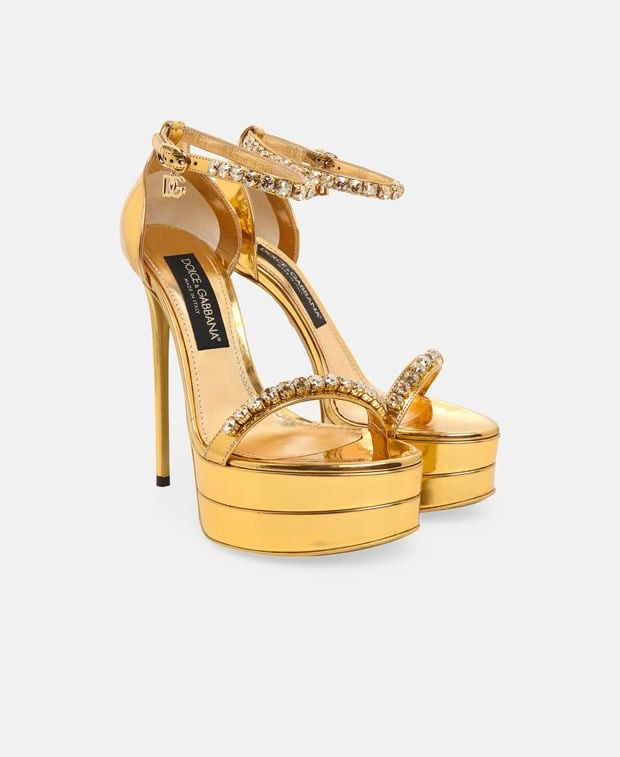Dolce & Gabbana Ankle strap sandals Size US 10 / IT 40 - 1 Thumbnail