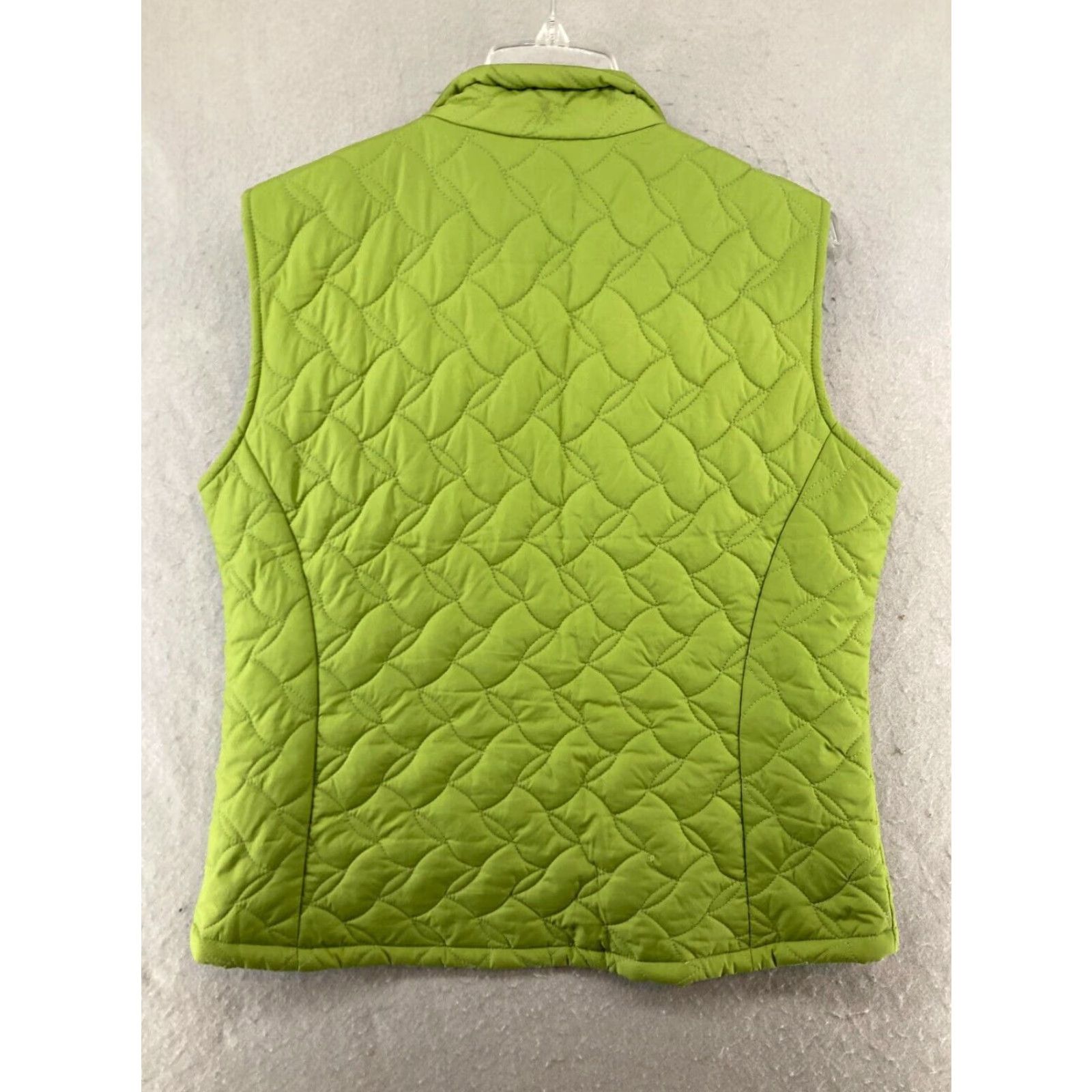 Royal Robbins Royal Robbins Quilted Vest Women's Large Regular Puffer Full Zip Outerwear Green Size L / US 10 / IT 46 - 7 Thumbnail