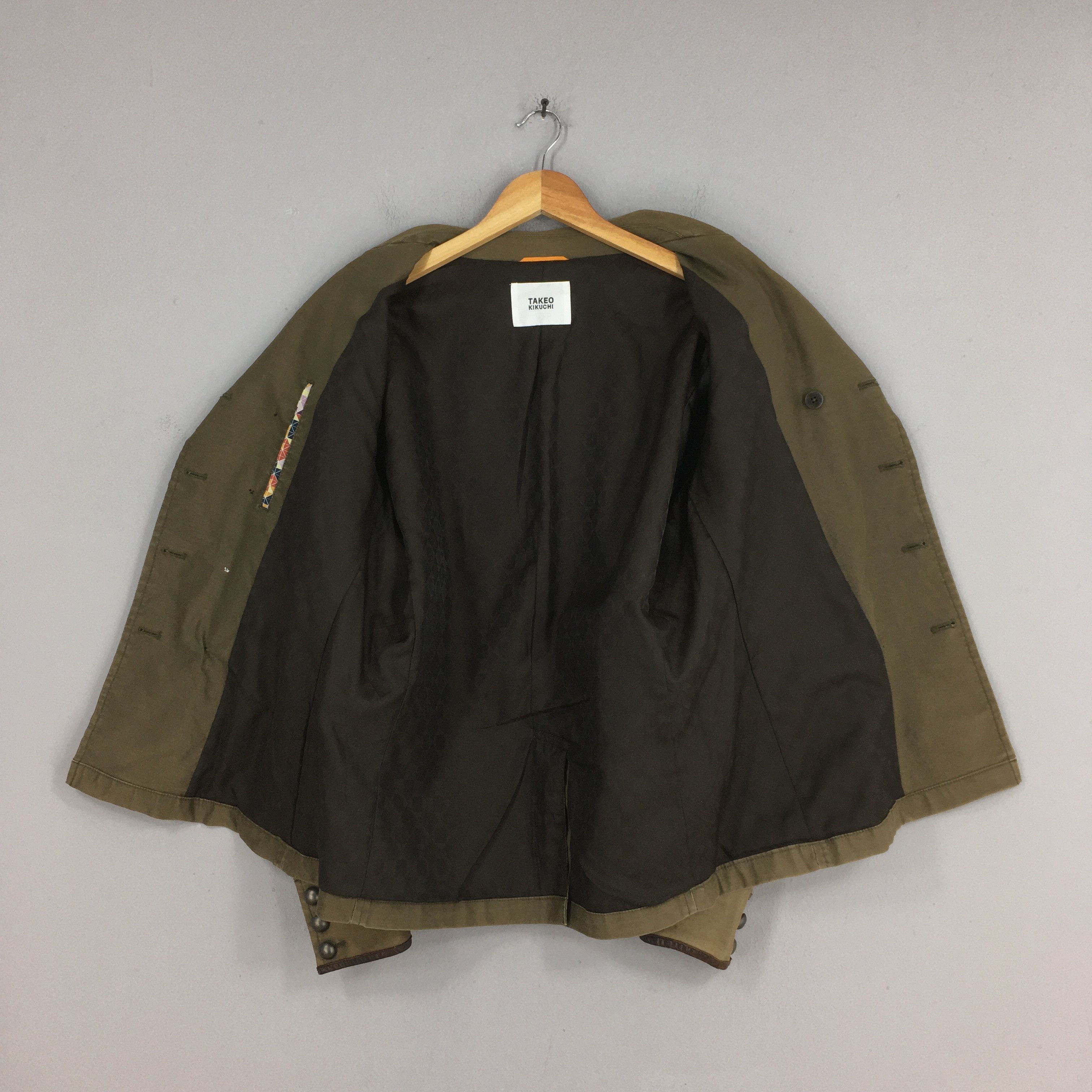 Takeo Kikuchi Vintage 1990s Takeo Kikuchi Japan Double Breasted Jacket M Size US M / EU 48-50 / 2 - 8 Thumbnail