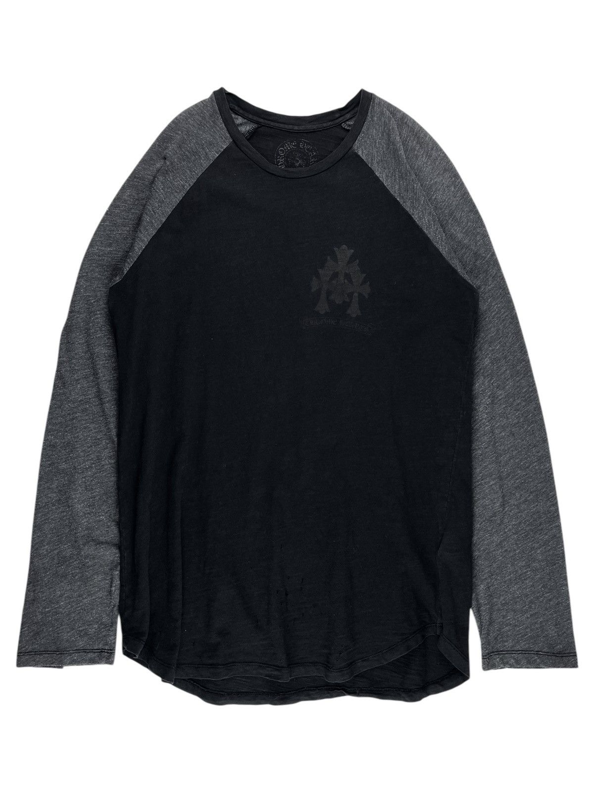 +CHROME HEARTS+ CEMETERY CROSS サーマル ロンT LONG TEE CHROME HEARTS+ CEMETERY CROSS サーマル ロンT LONG TEE