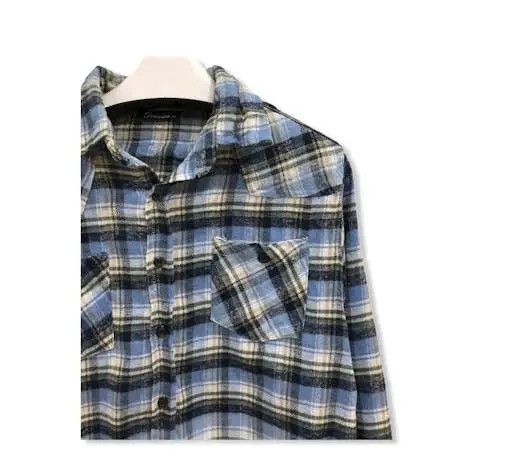 Vintage Vintage Fresco Plaid Tartan Flannel Shirt 👕 Size US S / EU 44-46 / 1 - 2 Thumbnail